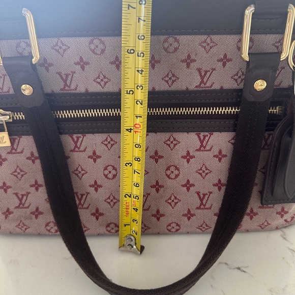 Louis Vuitton Burgundy Monogram Canvas Tote - Picture 10 of 13